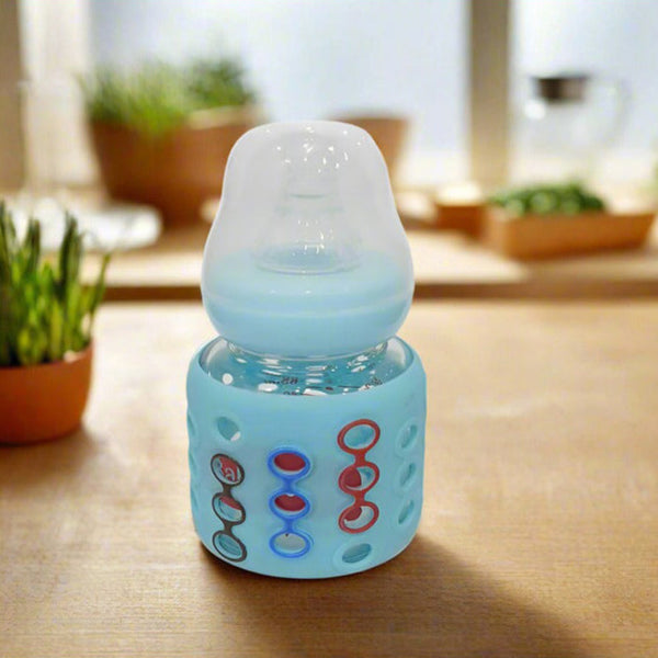 Baby Feeder Bottle with Silicone Cover (Glass) 60ml