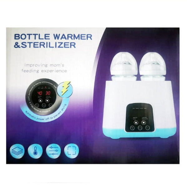 Baby Bottle Warmer and Sterilizer (2 Bottles)