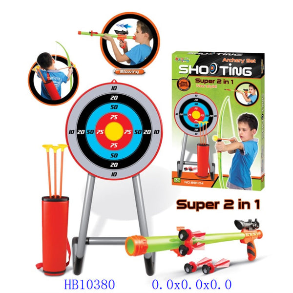Bow & Arrow Shooting Target Game