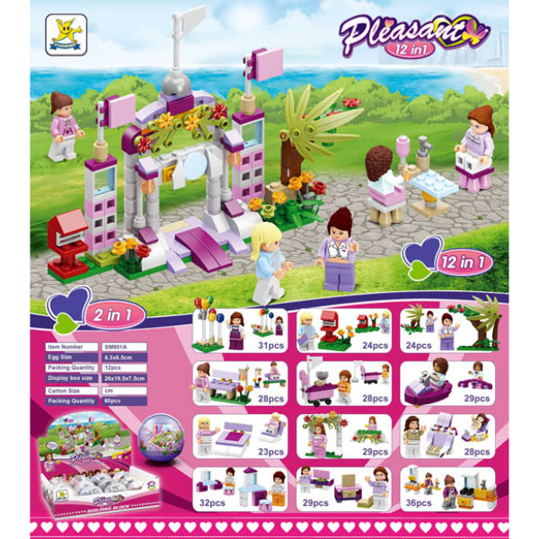 Mini DIY Building Blocks Set