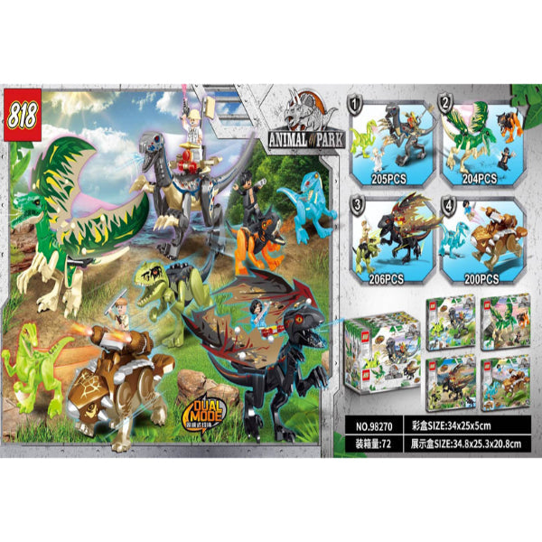 Animal Park Dinosaur DIY Building Set