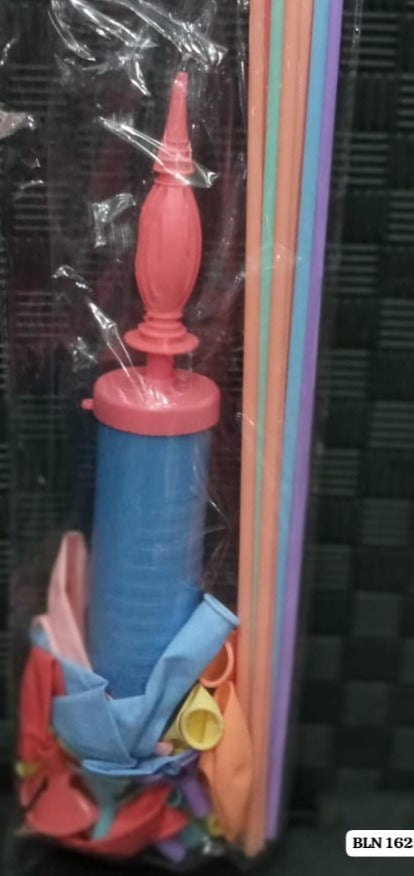 Party Balloons with Manual Pump