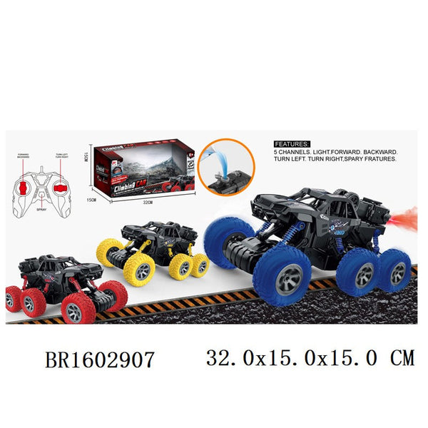 6-Wheel RC Off-Road Climbing Car