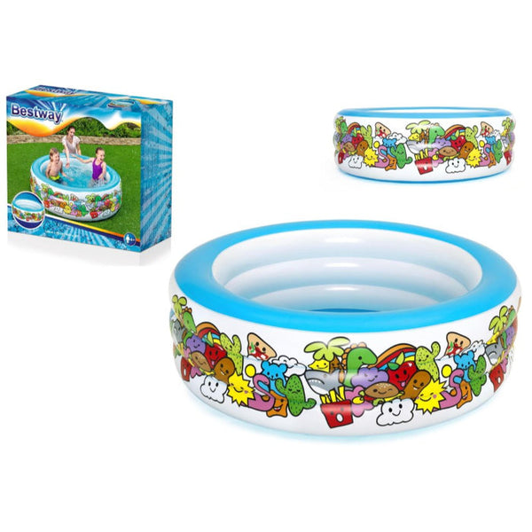 Bestway Jumbo Round Character Play Pool (L-60" H-20")