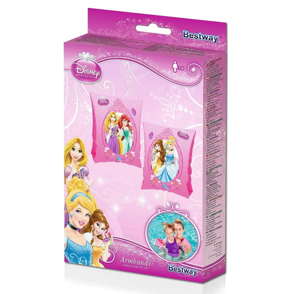Bestway Princess Arm Bands – Kids' Swim Floaties with Disney Design