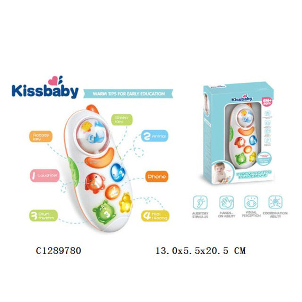 Early Education Puzzle Phone with Lights and Sound