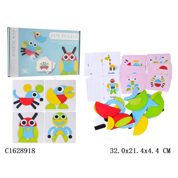 Animal Tangram Puzzle for Kids