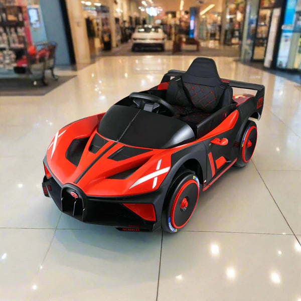 Kids Bugatti-Style Ride-On Car