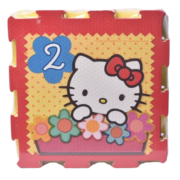 Puzzle Foam Mats - Hello Kitty - Small 1ft x 1ft