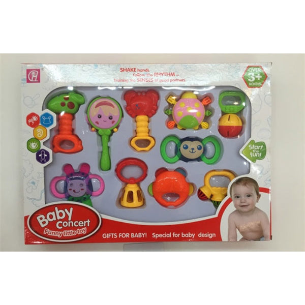 Baby Rattle Toys - 6Pcs/Set