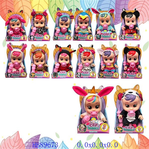 3D Cry Babies Doll Set