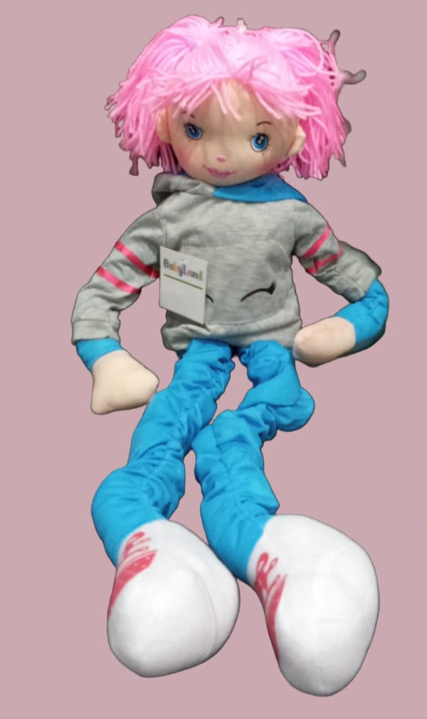 Soft Playing Partner Doll for Girls - 27" L