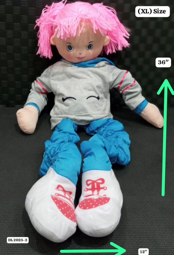 Soft Playing Partner Doll for Girls - 36" XL