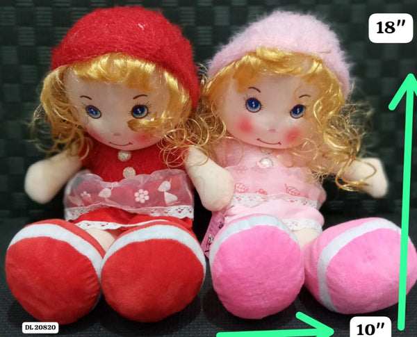 Soft Cuddle Buddy Play Doll for Girls - 18"