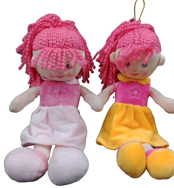 Fluffy Friends Soft Doll - 16"