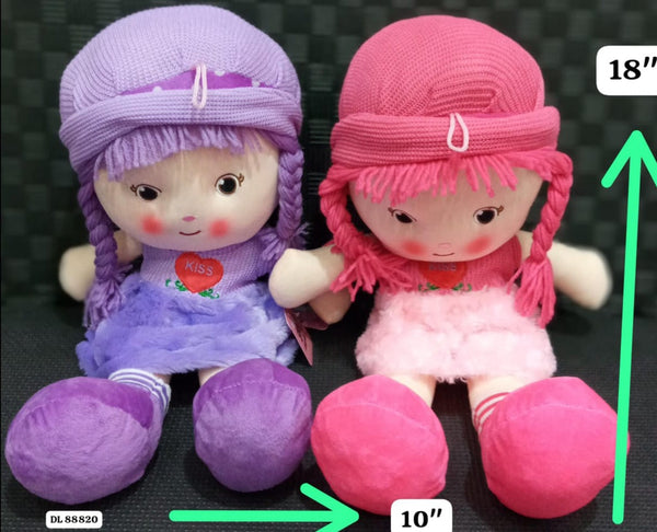 Soft Candy Kiss Play Doll for Girls - 18"