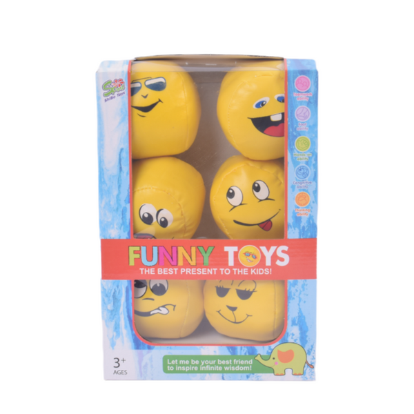 Foam Stress Balls - 6 Pcs/Set