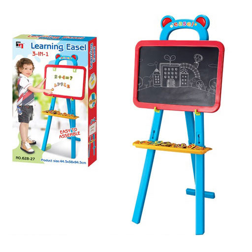 3-in-1 Learning Easel Board for Kids