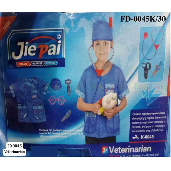 Kids Pretend Play Veterinarian Costume