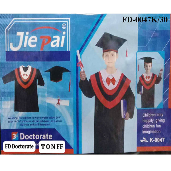 Kids Pretend Play Graduate Costume