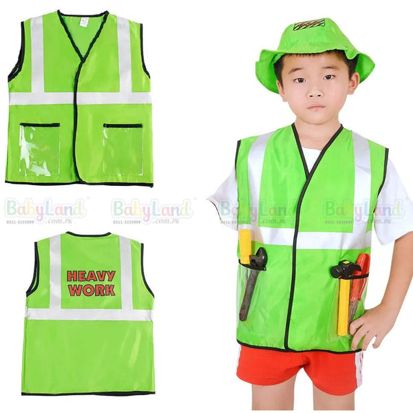 Kids Pretend Play Engineer Costume