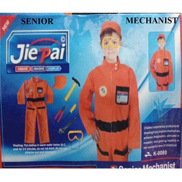 Kids Pretend Play Mechanist Costume