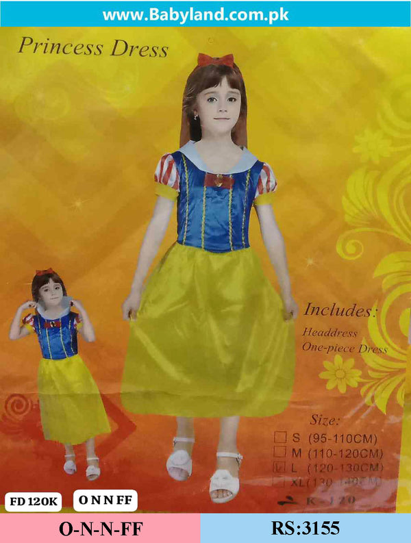Girls Pretend Play Snow White Costume