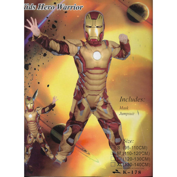 Kids Iron Man Superhero Costume – Avengers Fancy Dress Outfit for Boys