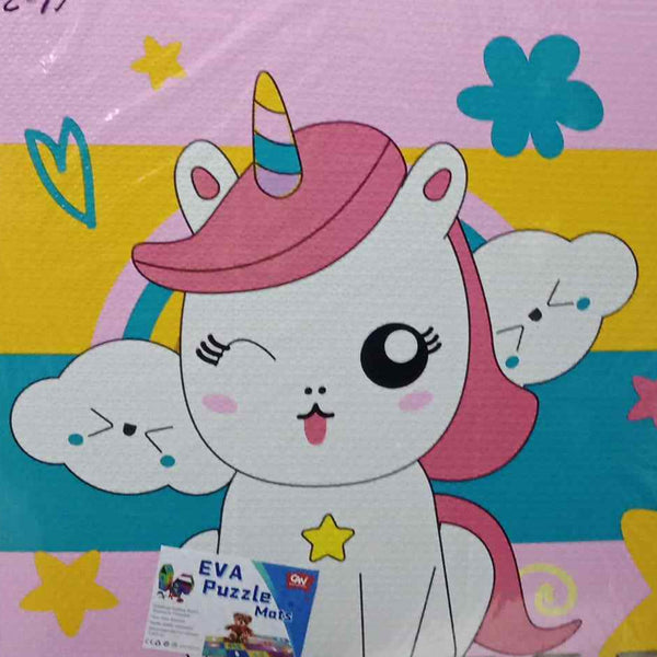 Unicorn Foam Mat - Pack Of 4 Pcs