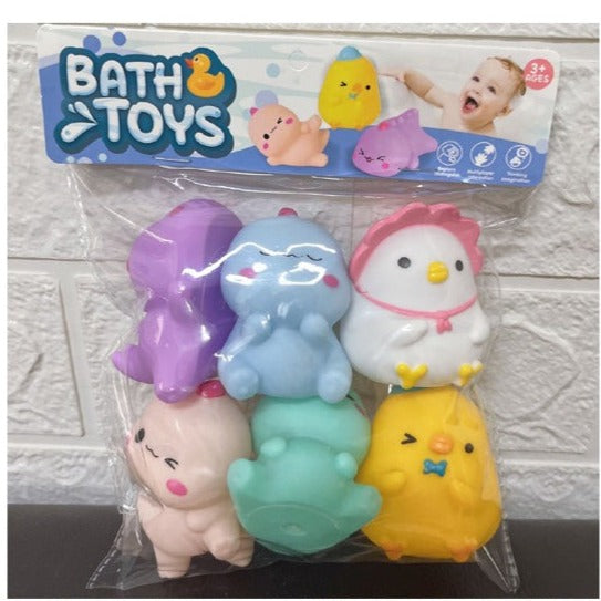 Animal Shape Bath Toys