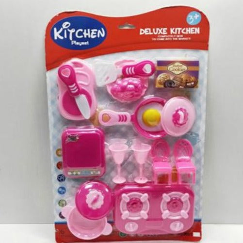 Miniature Deluxe Kitchen Play Set