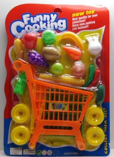 Pretend Play Shopping Cart Toy
