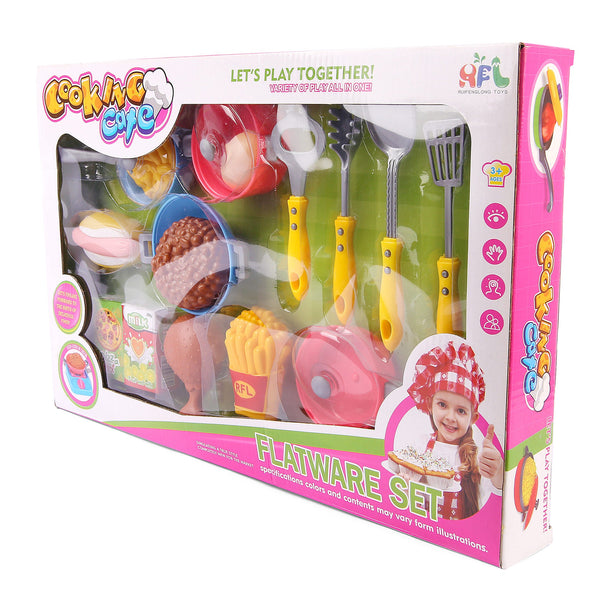 Pretend Play Cooking Cafe Flatware Set