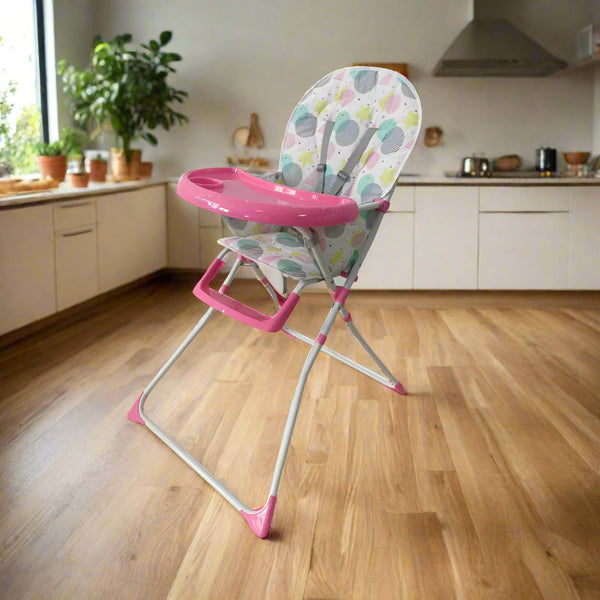 Ergonomic Baby Feeding Chair with Tray & Cupholder