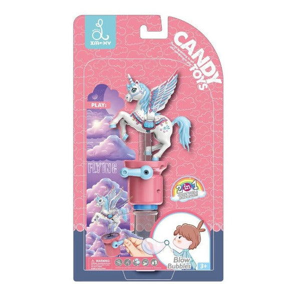 My Little Unicorn Candy and Bubble Toy 2-in-1