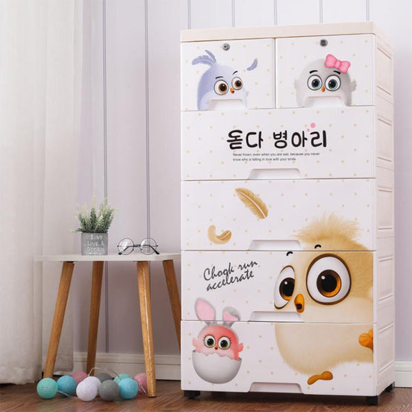 Bird Paradise Baby Storage Cabinet
