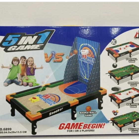 5-in-1 Sports Game Table
