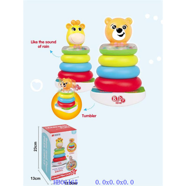 Bear & Deer Roly-Poly Stacking Toy