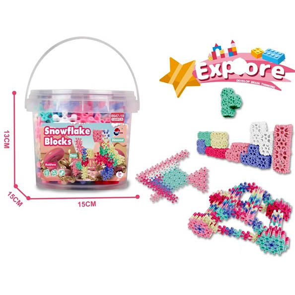 Snowflake Building Blocks – Giggle Nest