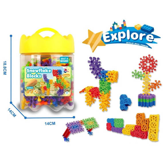 Snowflake Building Blocks – Giggle Nest