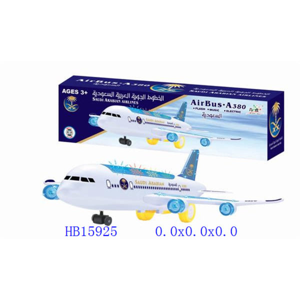 Passenger Plane Toy with Light & Music