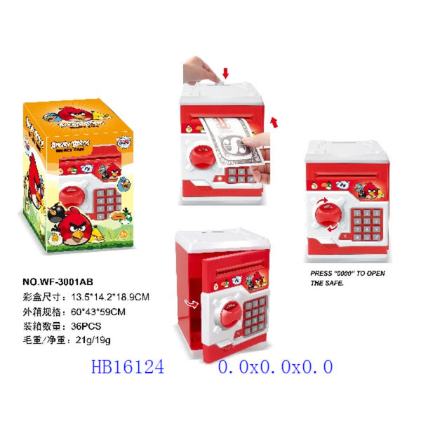 Angry Birds Themed Money Safe