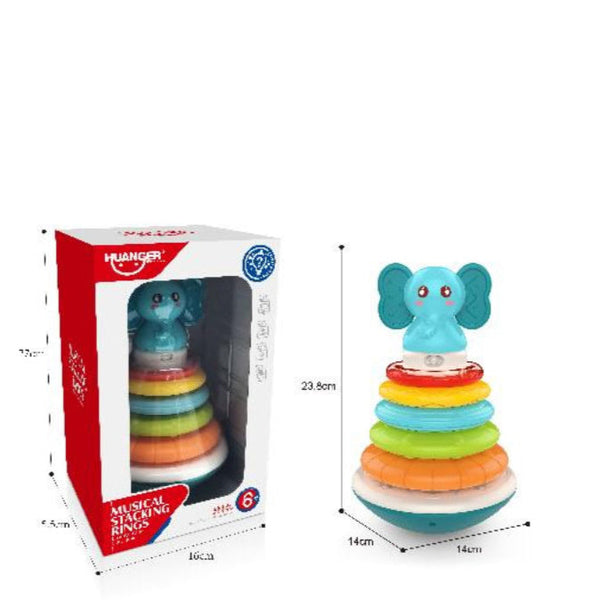 Musical Stacking Rings Roly-Poly
