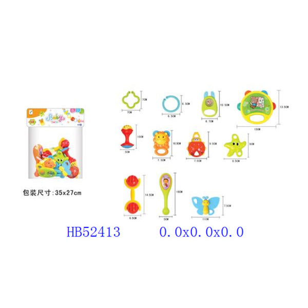 Baby Rattles Toys - Set of 11