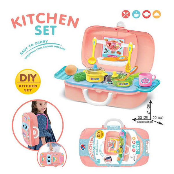 Pretend Play DIY Kitchen Set
