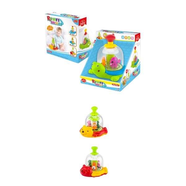 Press & Spin Baby Toy
