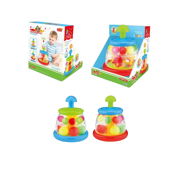 Press & Spin Baby Toy