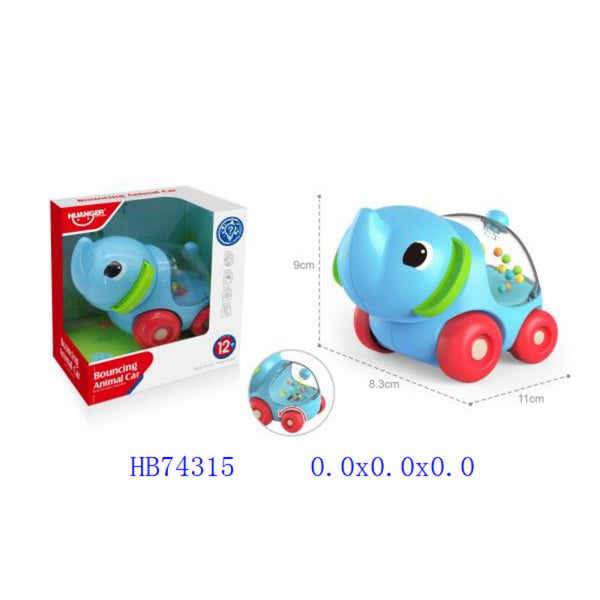 Bouncing Animal Car
