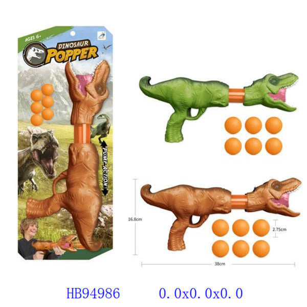 Dinosaur Power Popper Gun