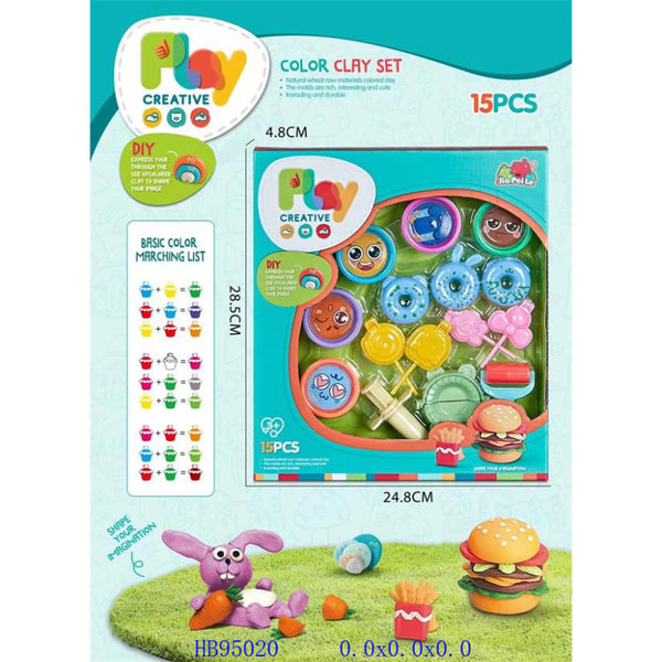 Play Creative Color Clay Set
